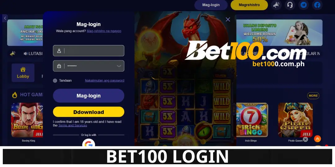 Bet100 Login – How to Login Bet100 2 How to Login Bet100
