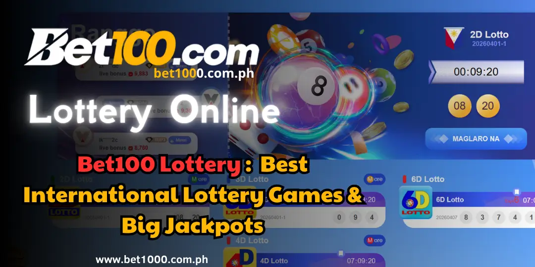 Lottery Online - Bet100 Lottery : Best International Lottery Games & Big Jackpots 1 Lottery Bet100