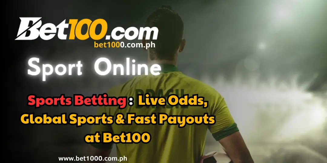 Sport Online - Sports Betting : Live Odds, Global Sports & Fast Payouts at Bet100 1 Sports Betting bet100